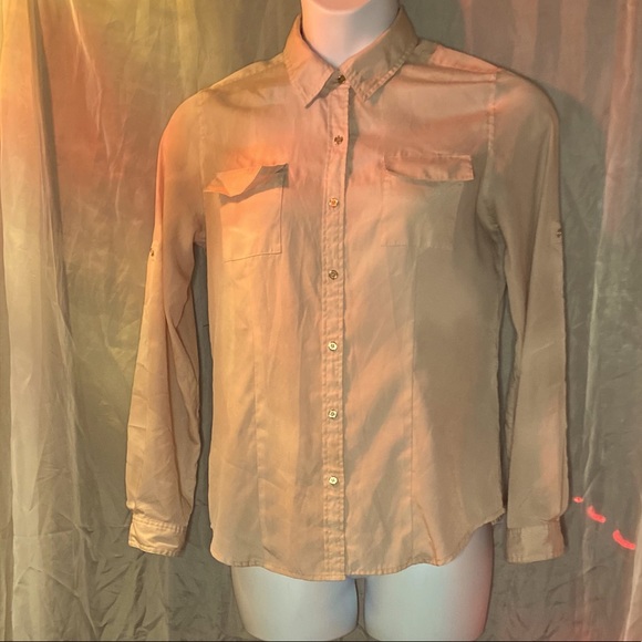 Comfortable & Cute Cargo Blouse by “Calvin Klein” - Picture 2 of 7